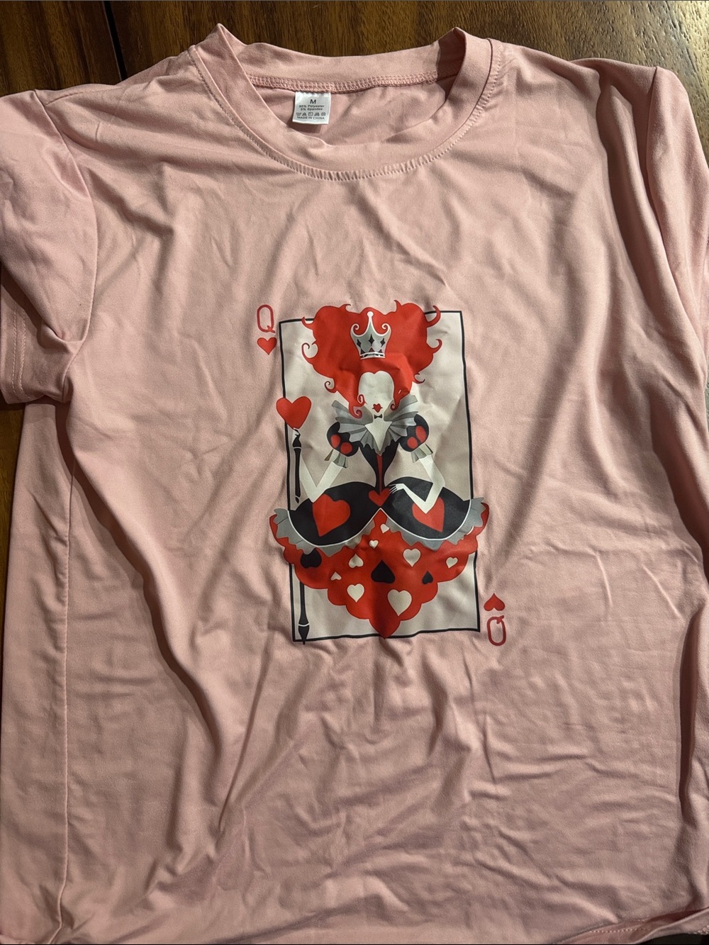 Pink Queen of Hearts Graphic Tee